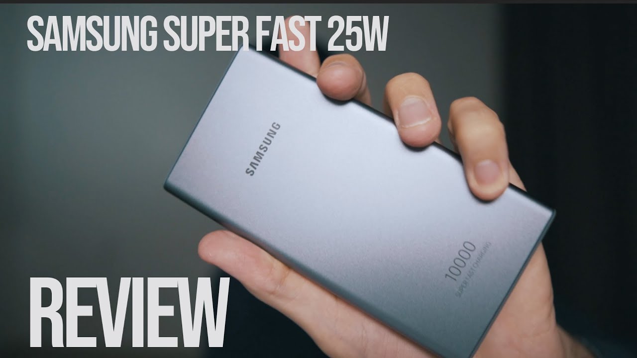Best Power Bank for Samsung Phones  - Samsung Super Fast 25W (EB-P3300) Review