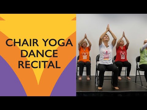 Chair Yoga Dance Recital Begins....Rehearsal – Behind the Scenes with Sherry Zak Morris, C-IAYT