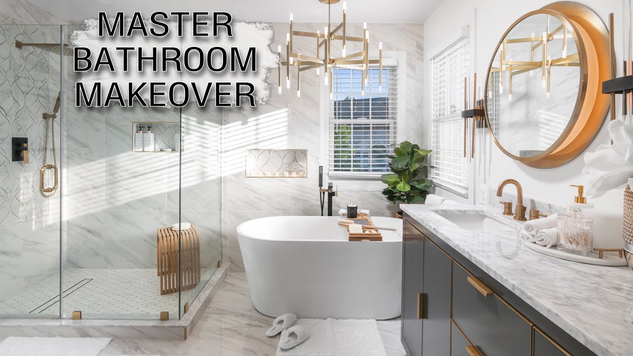 NEW BATHROOM MAKEOVER AND TOUR 🤩 | BATHROOM DECORATING IDEAS