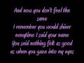 Paula DeAnda - When It Was Me (with lyrics)