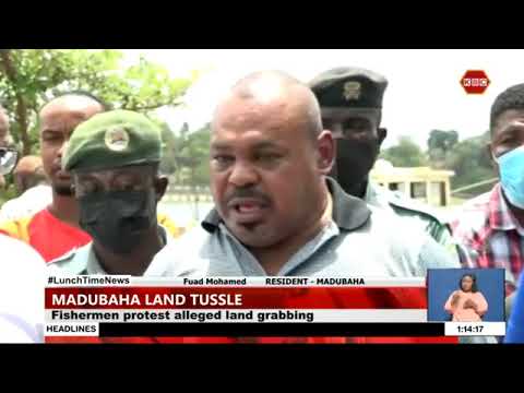Fishermen protest alleged land grabbing in Madubaha Beach