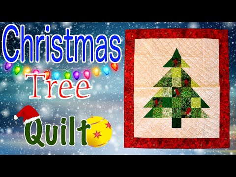 Christmas Tree Quilt Tutorial | The Sewing Room Channel