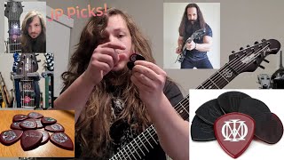 Video thumbnail for Dunlop John Petrucci picks Flow, Jazz III, Trinity by ClanOfHouseCats