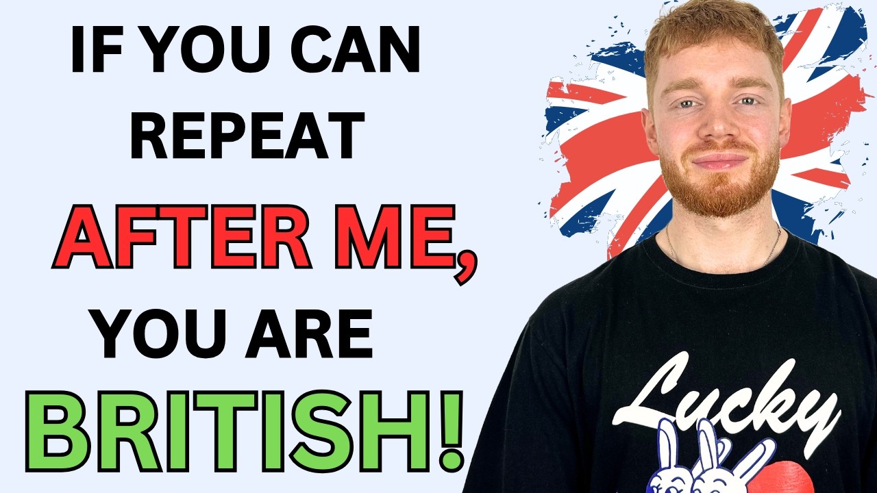 If you can repeat after me, you will get a BRITISH Accent! (Modern RP)