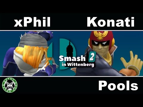 SiW2 - xPhil (Sheik) Vs. Konati (Cpt.Falcon) - Pools - Melee Singles