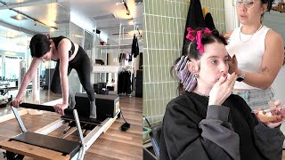 HAIR TRANSFORMATION, couples pilates, and botox! getting hotter!