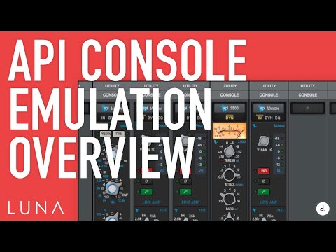 Overview of the API Console Emulation in LUNA