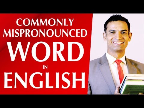 Common English Pronunciation Mistakes How to pronounce English correctly by M. akmal  The Skill Sets Video