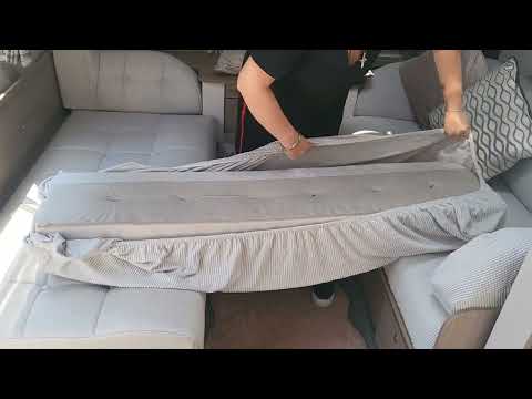 How I fitted my Shein caravan seat covers