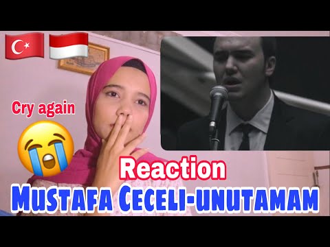 MUSTAFA CECELİ -UNUTAMAM | MAKE ME CRY AGAIN😭😭  I REACTION FROM INDONESIA 🇮🇩 | TURKISH REACTION