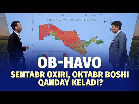 Kelayotgan 10 kunlikda quruq ob-havo hukmron bo‘lishi prognoz qilinmoqda