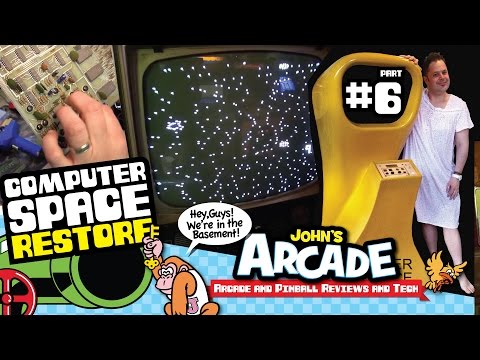 Computer Space Restore Part #6 - PCB Cap Kit and Troubleshooting