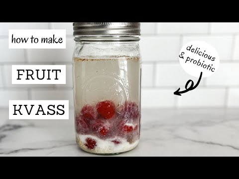 Easy Fermented Drinks: Fruit Kvass Recipe | Bumblebee Apothecary