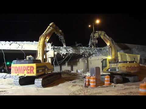 Hillcrest Road Partial Demolition – October 7, 2011