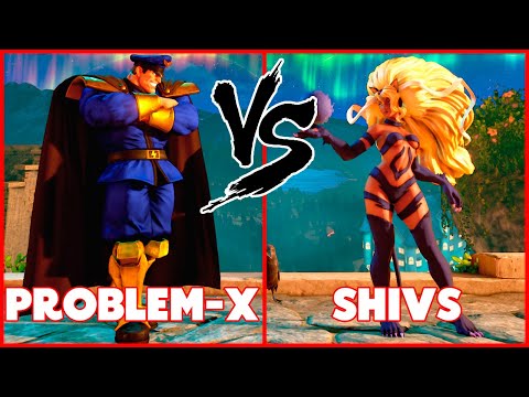 SFV CE (Season 5) - Problem-X (M Bison) vs Shivs (Menat)