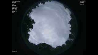 2026-06-11 All sky camera capture from Poiana Rusca Mountains, Romania
