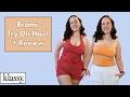 Atasan Bra TERBAIK Untuk Payudara Besar Klassy Brami Try On Haul Review Musim Panas 2025