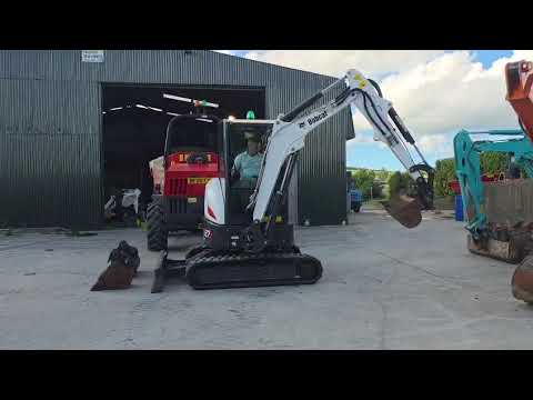 Bobcat E27Z Mini Excavator (E 27 Z) Digger - Image 2