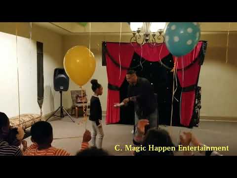 C. Magic Performing "Sketch Pad Card Rise Predicition" Routine 12/17/2017