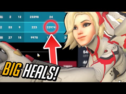 *HUGE* 22k Healing Grandmaster Mercy 😇 - Overwatch 2