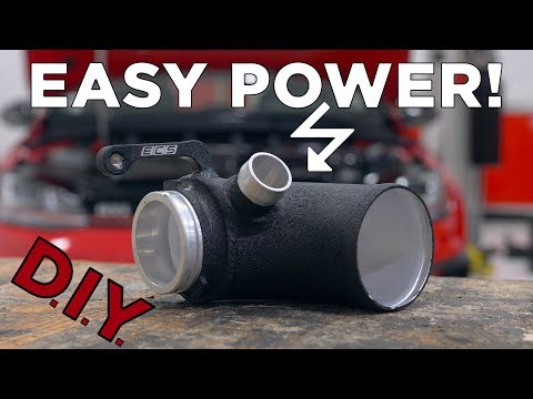 VW MK7 GTI - Turbo Inlet Pipe Install DIY