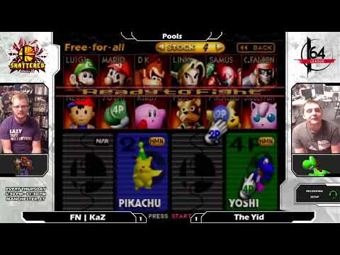 Smash 64: FN | KaZ (Falcon) V The Yid (Yoshi) - Shattered 106 Tourney