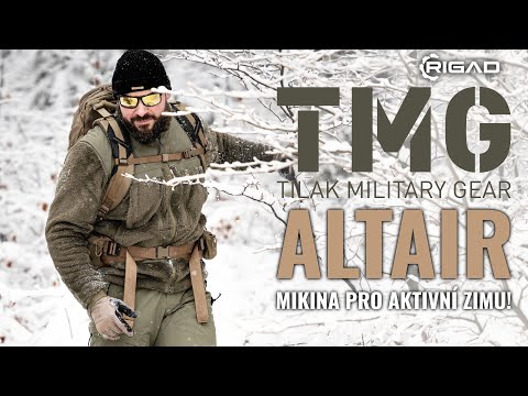 Druhá srst od Tilak! Novinka Altair jako zimní mikina do nepohody! Rigad!