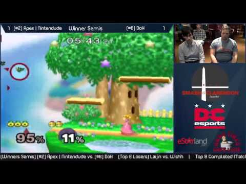 Smash @ Clarendon (10/24/2014) WS - (#2) Apex | Nintendude vs. (#6) DoH
