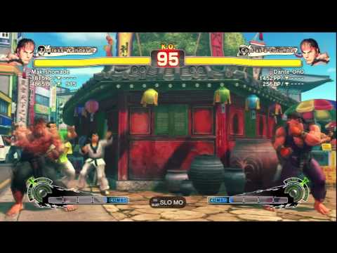 SSF4 AE Rank Matches: Dante_OnO (8/12/2011)