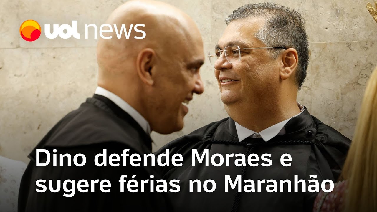 Dino defende Alexandre de Moraes de críticas e sugere férias no Maranhão em vez dos EUA