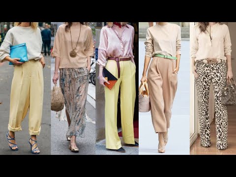 MODA 2024 ATUENDOS CONJUNTOS y COMBINACIONES  con ROPA en TENDENCIA de Moda 2024