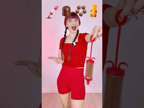ASMR Emoji Chocolate Balls, Cream Mukbang #asmr #viralvideo
