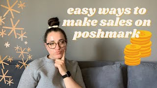 HOW TO MAKE SALES ON POSHMARK | foolproof plan for daily sales