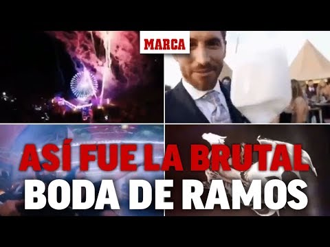 ¡No verás cosa igual! La brutal boda de Pilar Rubio y Sergio Ramos desde dentro I MARCA