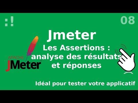 JMeter 8 Assertions exploitations des résultats