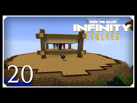 Minecraft Hypermine FTB: Infinity Evolved | Draconic Spawner Enderman Farm | E20