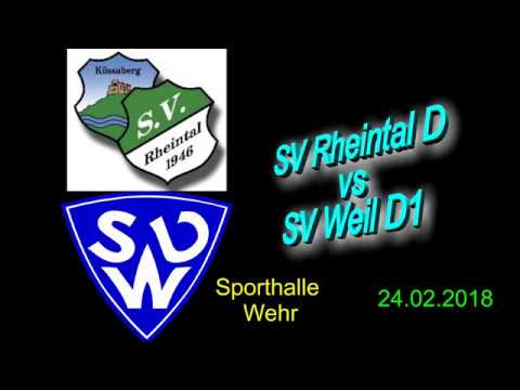 SV Rheintal D - SV Weil D1 - 24.02.2018