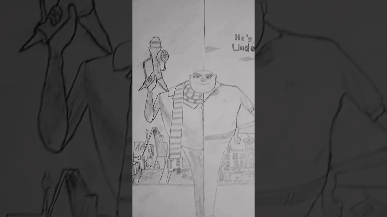 Despicable Me 4 #despicableme4 #drawing #illumination #sketch #trending  #art #cartoon #minions #gru