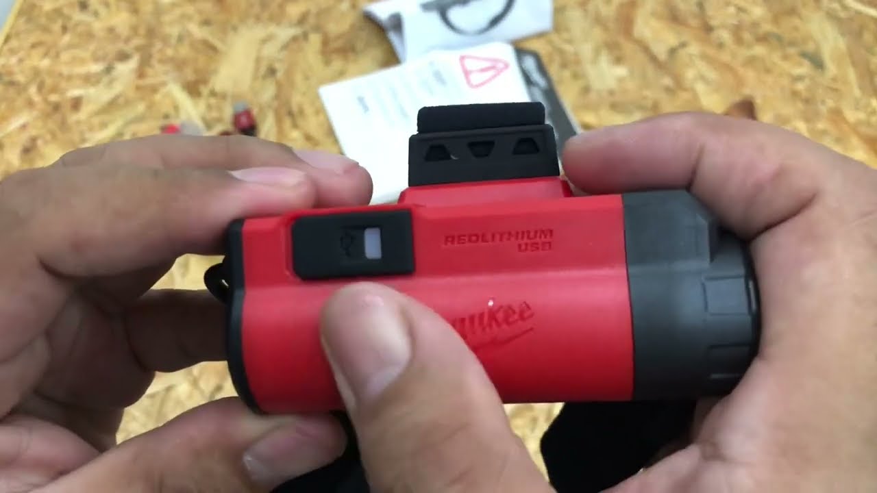 Unboxing Milwaukee L4 HLRP-201 #headlamp #milwaukee