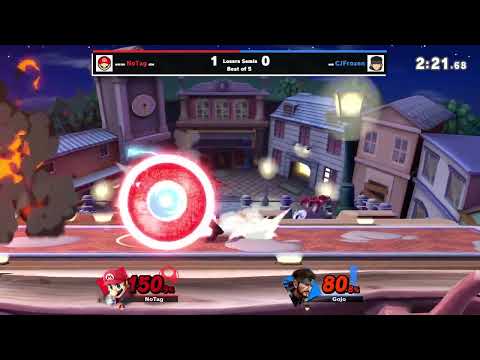 NoTag (Mario, Samus) vs CJFrozen (Snake) - Losers Semi-Final - Modern Nest #11