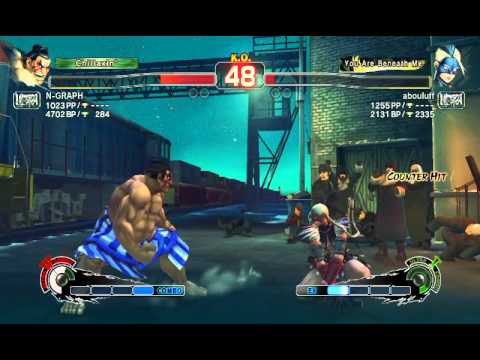 Ultra Street Fighter IV battle: E. Honda vs Decapre