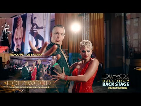 Ilie Bardahan and Oxana Kashkina at Hollywood Dancesport Championships 2022