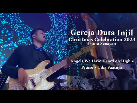 GEREJA DUTA INJIL (GDI) CHRISTMAS CELEBRATION ISTORA SENAYAN 2023 - PRAISE MEDLEY LIVE BASS CAM