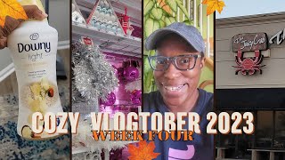 COZY FALL DAYS MOM VLOG | PAIR GLASSES, FIVE BELOW Shop With Me, NEW SCENT BEADS | 🍂 Vlogtober 2023