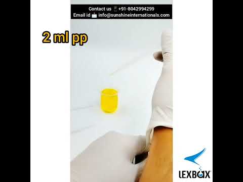 Dews round plastic pipette 2ml, for chemical laboratory