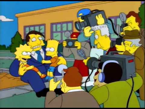 The Candidates Speak On Education (The Simpsons)