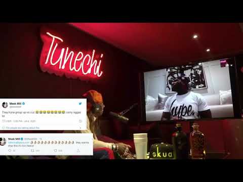 50 Cent Taking Shots At Meek Mill.. While Lil Wayne Laughing!? + Meek Mill Subliminally Responds