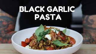 Black Garlic Recipe Idea | Black Garlic Pasta Recipe