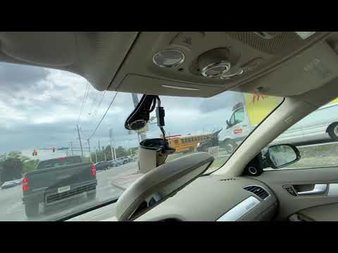 Rear View Mirror fell off windshield audi adjusting install fix reinstall repair broken a4 a5 q5 b8