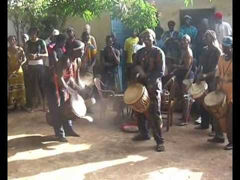 Memorial party at Famoudou Konate house